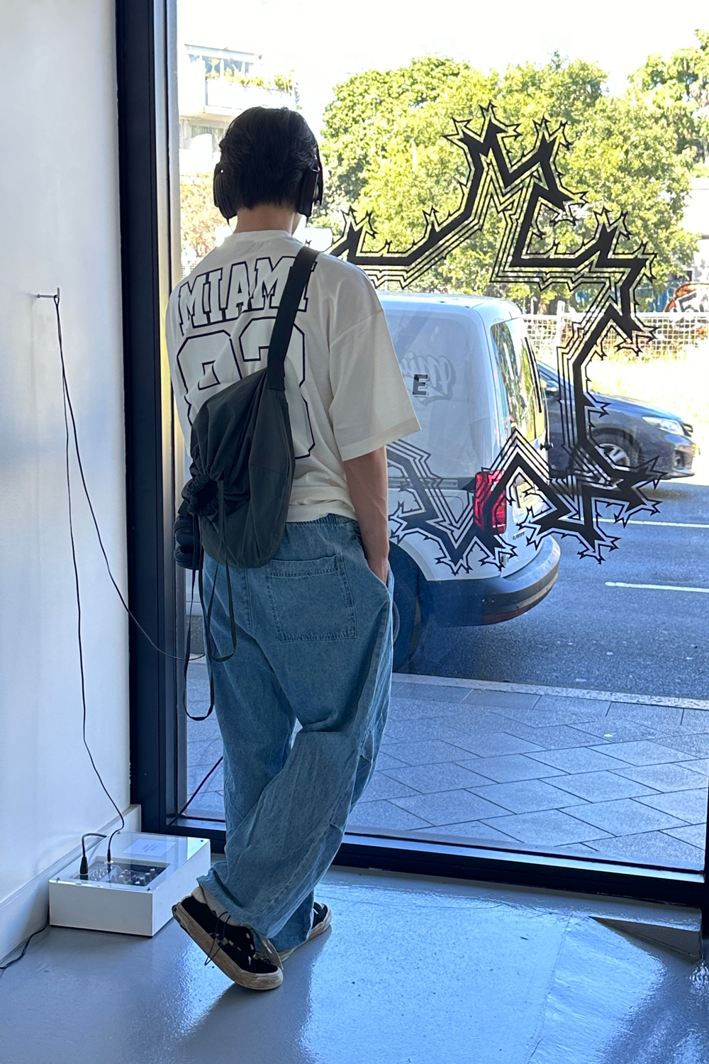 Joyce Hinterding Koch Triangle installation view