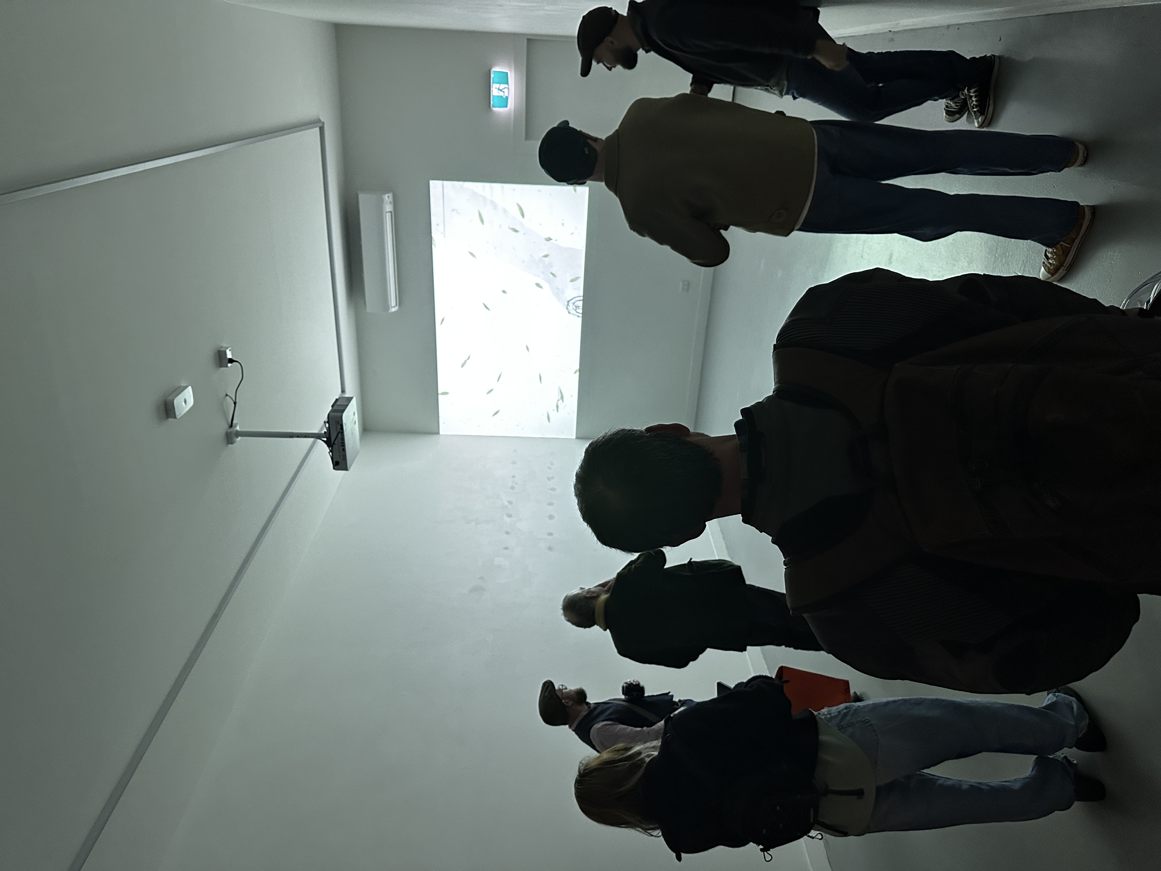 Here & There installation view DRAW Space
