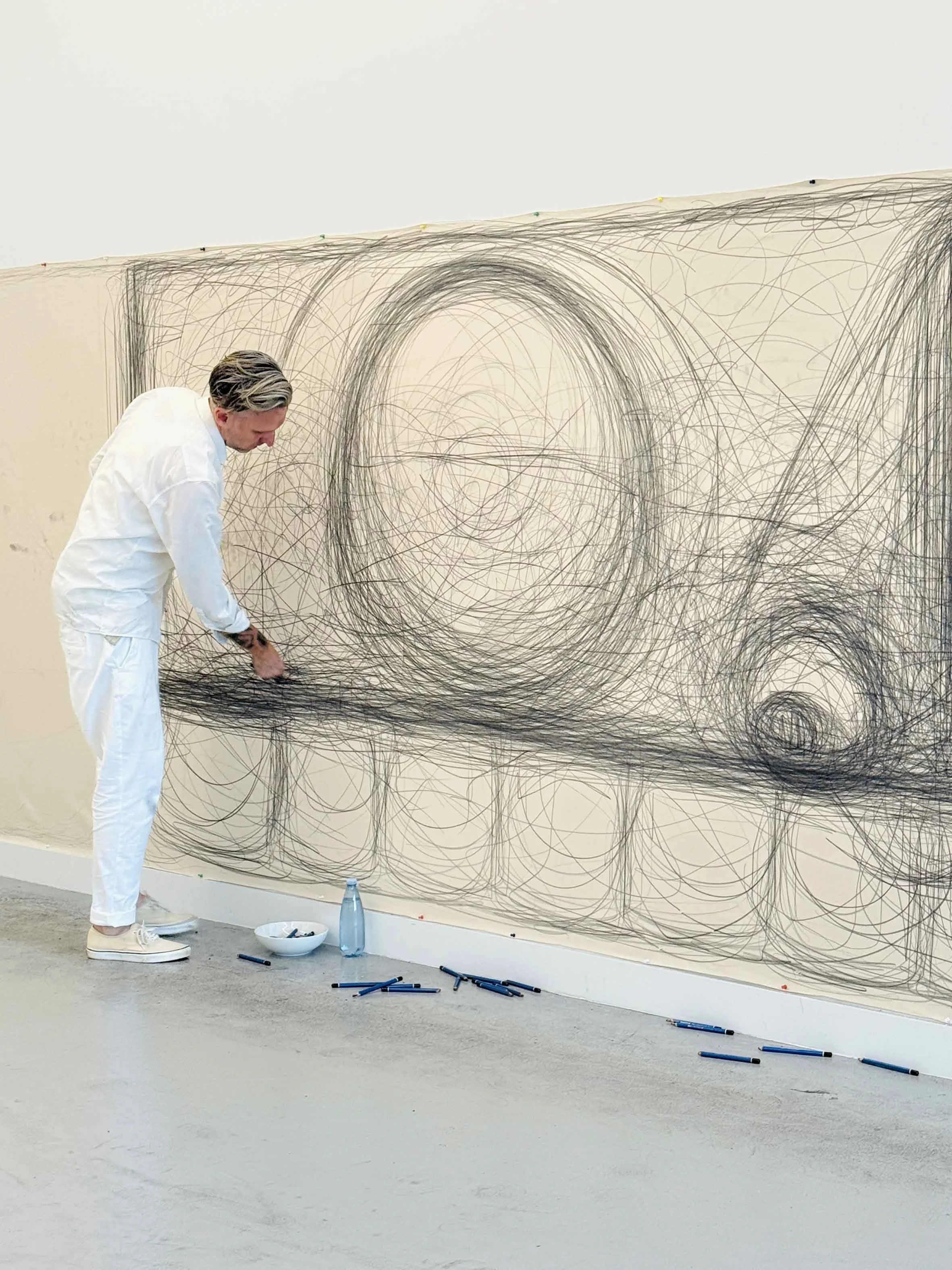 Laith McGregor and Joel Cooper DRAWING PARALLELS drawing 2