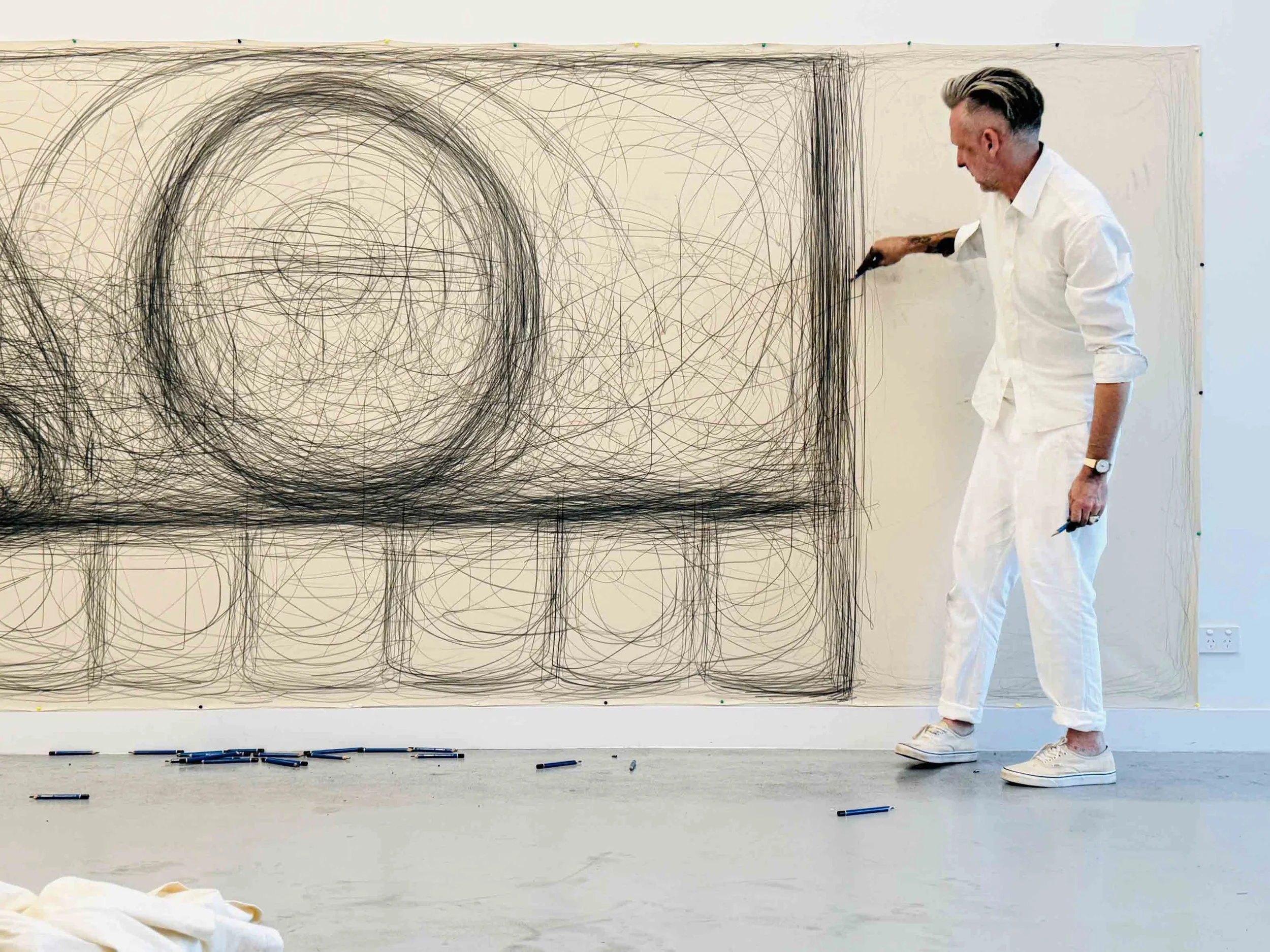 Laith McGregor and Joel Cooper DRAWING PARALLELS drawing 5