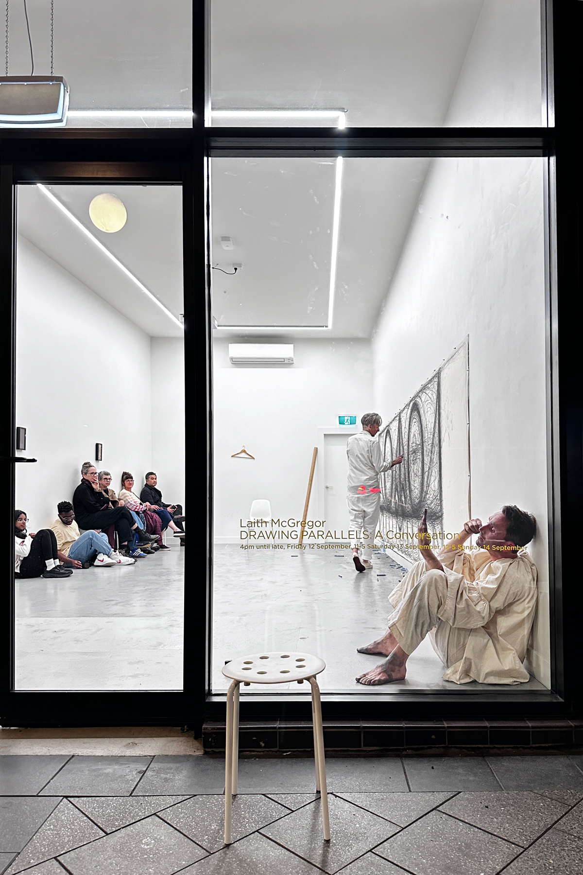 Laith McGregor DRAWING PARALLELS at DRAW Space