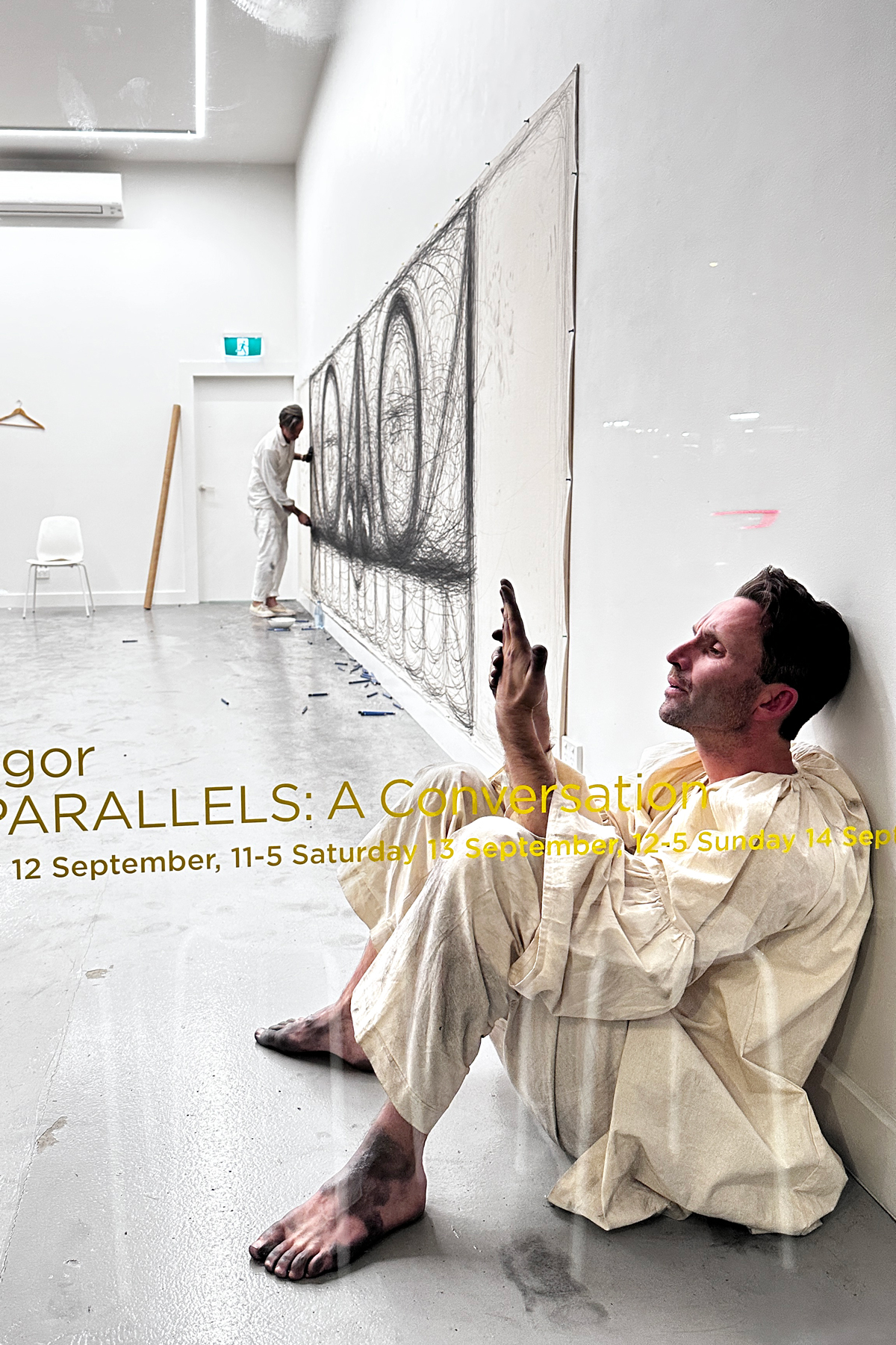 Laith McGregor DRAWING PARALLELS at DRAW Space