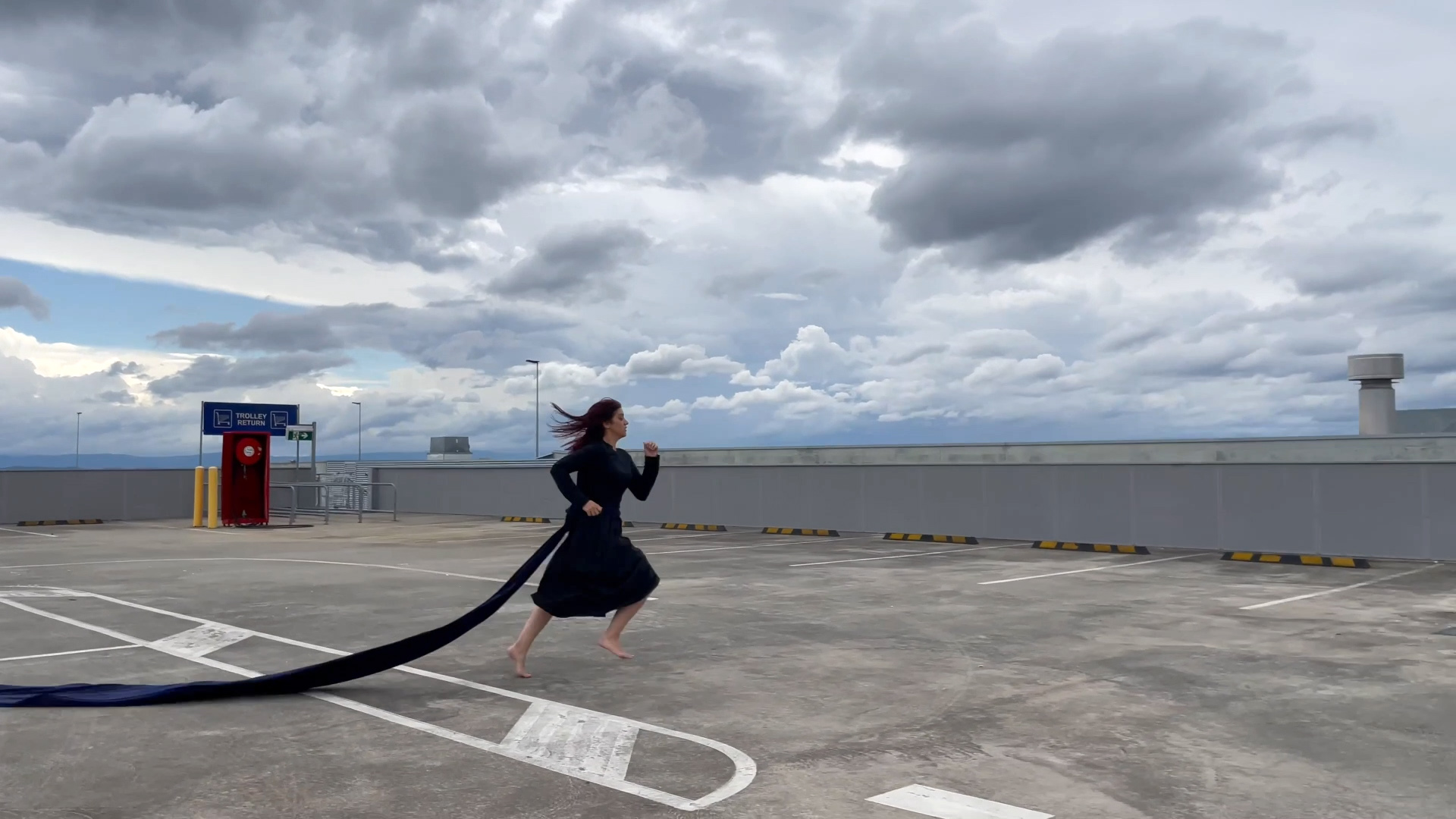 Untitled (running) (video still 1)